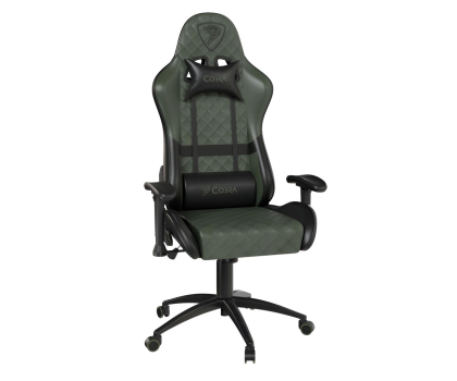 Fotel gamingowy COBRA DRACO Zielono-czarny